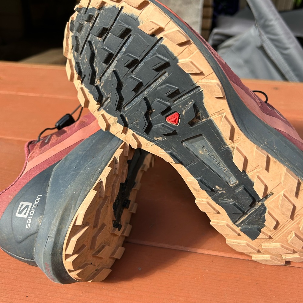Salomon sensiFit sneakers contagious adjustable lace up cord. Ortholite Sz 7.5 - Picture 5 of 11